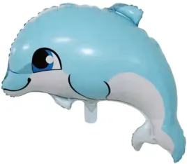 balon-foliowy-delfin-niebieski-ryba-rybka-49x70cm