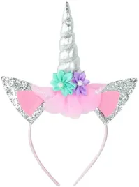 opaska-na-glowe-jednorozec-srebro-unicorn-urodziny