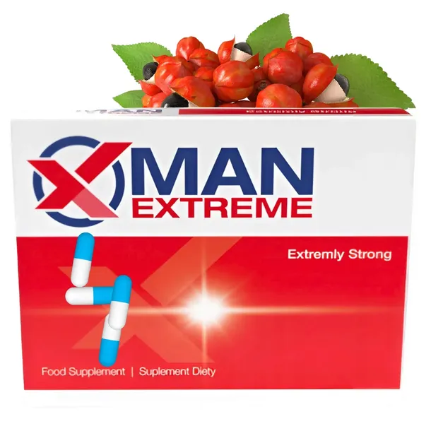Tabletki na potencje erekcje wzwód MAN-EXTREME x4 kapsułki
