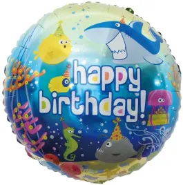 balon-happy-birthday-rekin-rybki-urodziny-hel-45cm