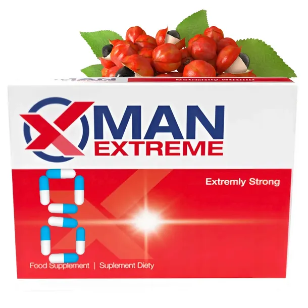 Tabletki na potencje erekcje wzwód MAN-EXTREME x8 kapsułek