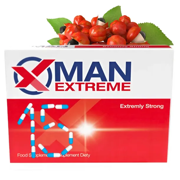 Tabletki na potencje erekcje wzwód MAN-EXTREME x15 kapsułek