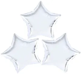srebrne-balony-foliowe-gwiazdki-23-cm-gwiazda-3szt