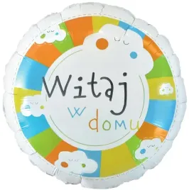 balon-foliowy-napis-witaj-w-domu-dziecko-hel-45-cm