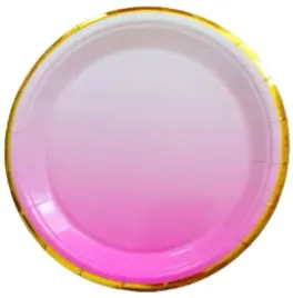 talerzyki-urodzinowe-ombre-rozowe-urodziny-6-szt