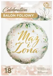 balon-foliowy-bialy-maz-i-zona-bialy-wesele-45-cm