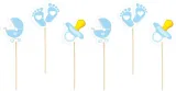 toppery-do-babeczek-baby-shower-chlopczyk-6-sztuk-pikery-wozek-smoczek-10cm