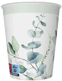 kubeczki-eukaliptus-zielony-urodziny-250ml-8-sztuk