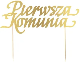 dekoracja-papierowa-na-tort-pierwsza-komunia-zloty