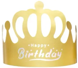 korona-papierowa-zlota-happy-birthday-na-urodziny