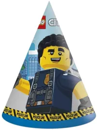 czapeczki-papierowe-lego-city-klocki-urodziny-6-sztuk