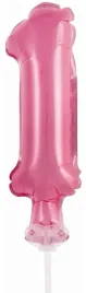 balon-foliowy-cyfra-1-patyczek-roczek-rozowa-13-cm