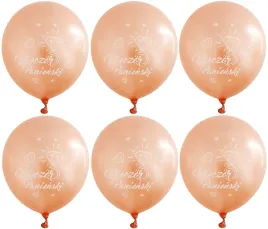 balony-na-wieczor-panienski-rose-gold-diament-6szt