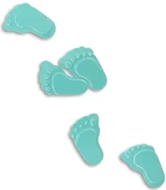 konfetti-stopki-niebieskie-baby-shower-chlopczyk