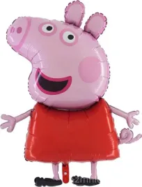 balon-foliowy-swinka-peppa-pig-urodziny-roz-91-cm