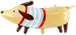 balon-foliowy-pies-piesek-jamnik-urodziny-90x40cm