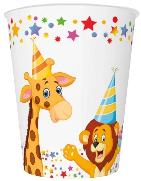 kubeczki-papierowe-zyrafa-panda-balony-250ml-8-szt