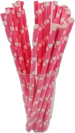 slomki-papierowe-rozowe-w-kropki-urodziny-25-sztuk