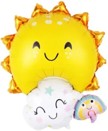balon-slonce-sloneczko-chmurka-tecza-urodziny-71cm