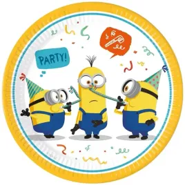 talerzyki-papierowe-minionki-urodziny-23-cm-8-szt