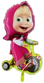 balon-foliowy-masha-masza-na-rowerze-urodziny-91cm