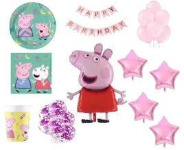 zestaw-balonow-na-urodziny-swinka-peppa-pig