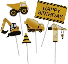 toppery-tort-ciasto-maly-budowniczy-koparka-6-szt