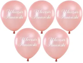 balon-wieczor-panienski-balony-rozowe-zloto-5-szt