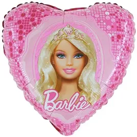 balon-foliowy-serce-rozowe-lalka-barbie-hel-45-cm