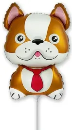 balon-foliowy-pies-bulldog-piesek-35-cm-urodziny