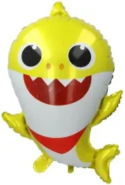 balon-foliowy-rekin-baby-shark-zolty-urodziny-55cm