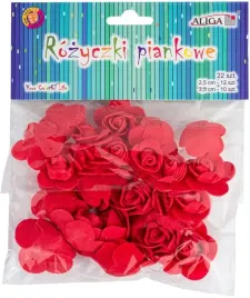 czerwone-roze-rozyczki-piankowe-mix-rozmiar-22-szt