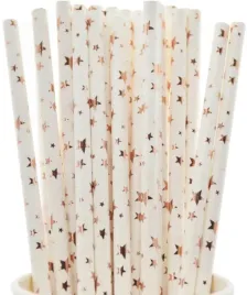 slomki-papierowe-biale-w-gwiazdki-rose-gold-10-szt