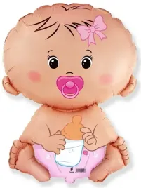 balon-dziewczynka-35cm-urodziny-roczek-baby-shower