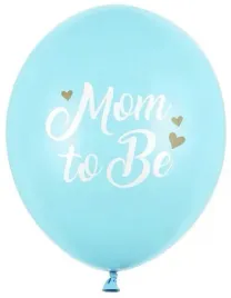 balon-mom-to-be-baby-shower-chlopczyk-blekit-30-cm