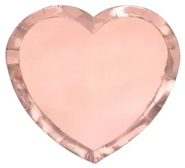 talerzyki-papierowe-serce-rozowe-zloto-21-cm-6-szt