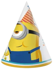 czapeczki-papierowe-minionki-urodziny-party-6-szt
