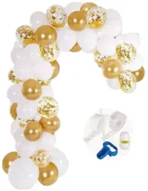 girlanda-balonowa-bialo-zlota-slub-urodziny-103szt