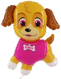balon-foliowy-puppy-pies-roz-piesek-urodziny-91-cm