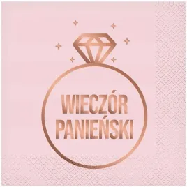 serwetki-na-wieczor-panienski-roz-rose-gold-20-szt