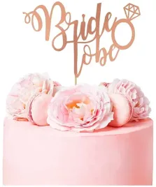 dekoracja-na-tort-bride-to-be-rose-gold-panienski