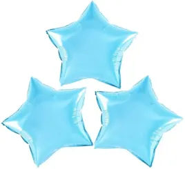 blekitne-balony-foliowe-gwiazdki-23cm-gwiazda-3szt
