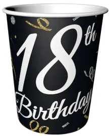 kubeczki-czarne-18th-birthday-osiemnastka-6-sztuk