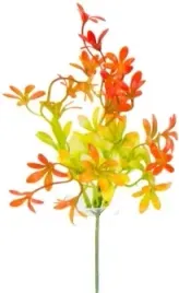 galazka-ozdobna-pomaranczowe-kwiatuszki-kwiat-29cm