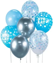balony-bukiet-srebrno-niebieski-sto-lat-7-szt-30cm