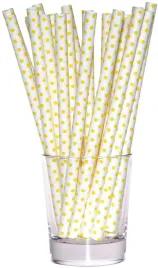 slomki-w-zolte-kropki-jumbo-rurki-urodziny-8-sztuk