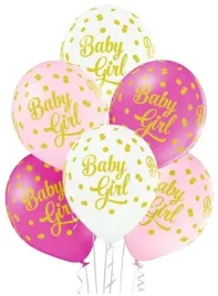 balony-na-baby-shower-baby-girl-rozowe-30cm-6-szt