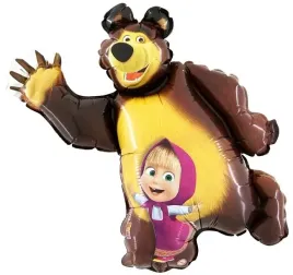 balon-foliowy-masha-masza-niedzwiedz-urodziny-35cm