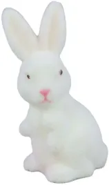 bialy-zajac-stojacy-flokowany-na-wielkanoc-az-19cm