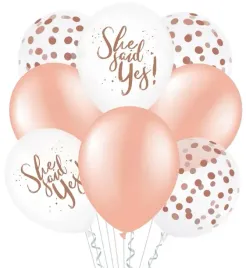 balony-wieczor-panienski-rose-gold-she-said-yes-8s